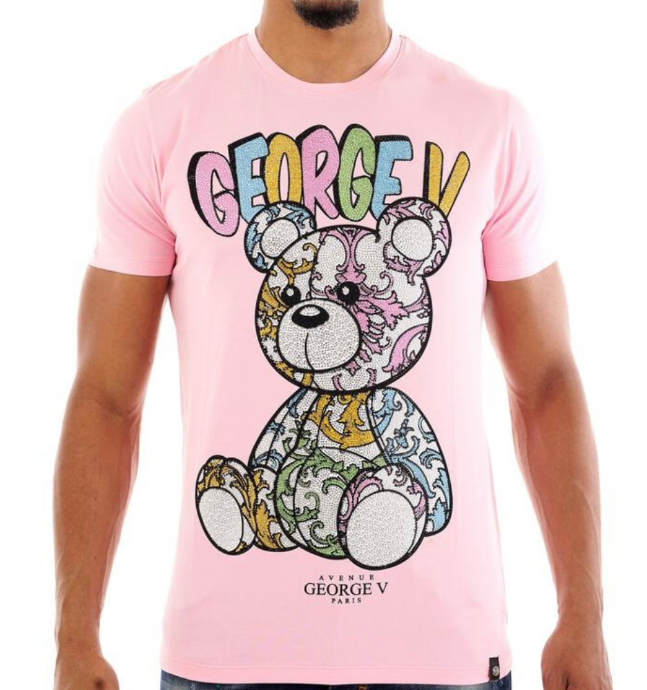 George V - Bear Pink Tee