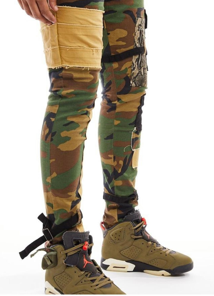 Reelistik - Taberno TECH Camo Stretch Slim Fit