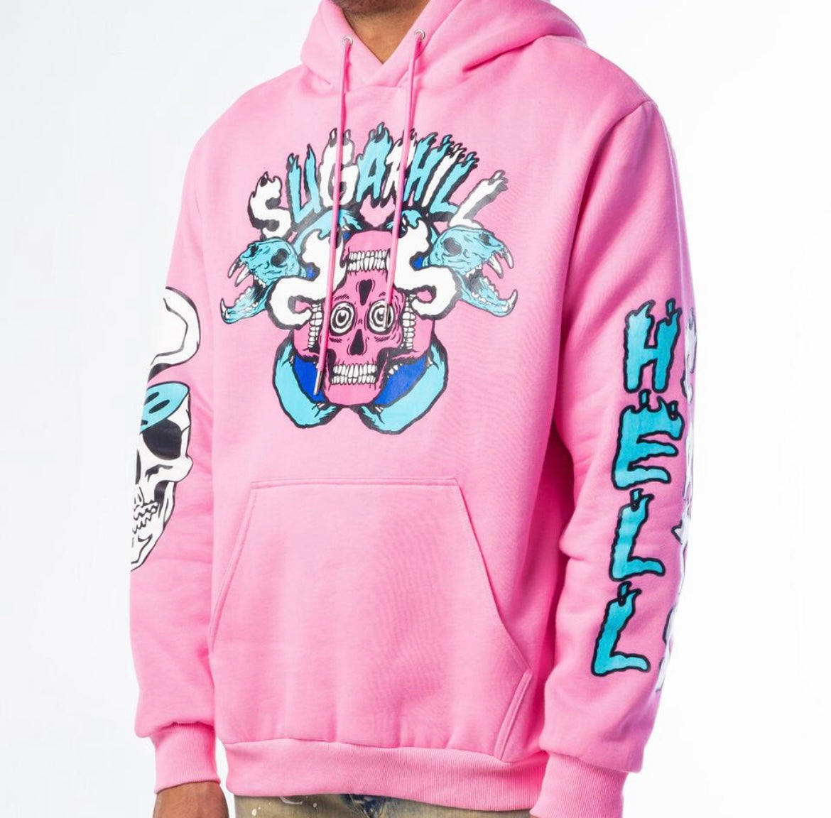 Sugar Hill - Hoody HELLCATS HOODIE (PINK) (SH-FALL221-05)