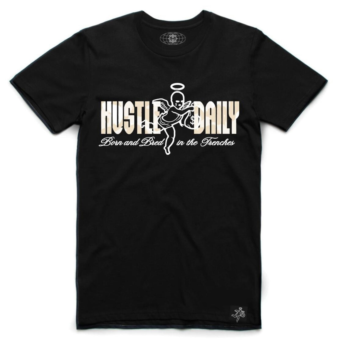 Hasta - Hustle Daily Black Tee