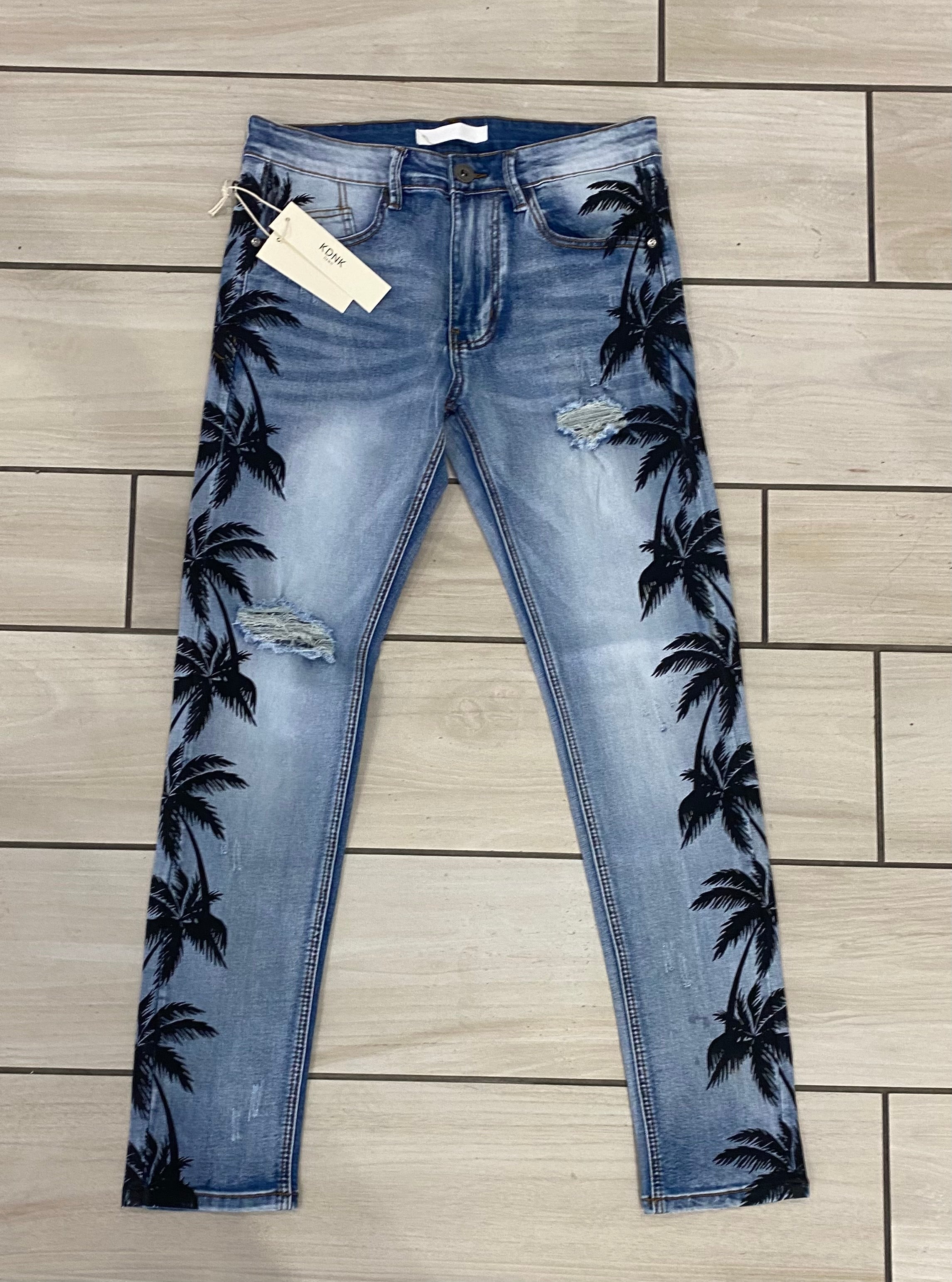 KDNK - Style : KND4461 M Blue Island Jean