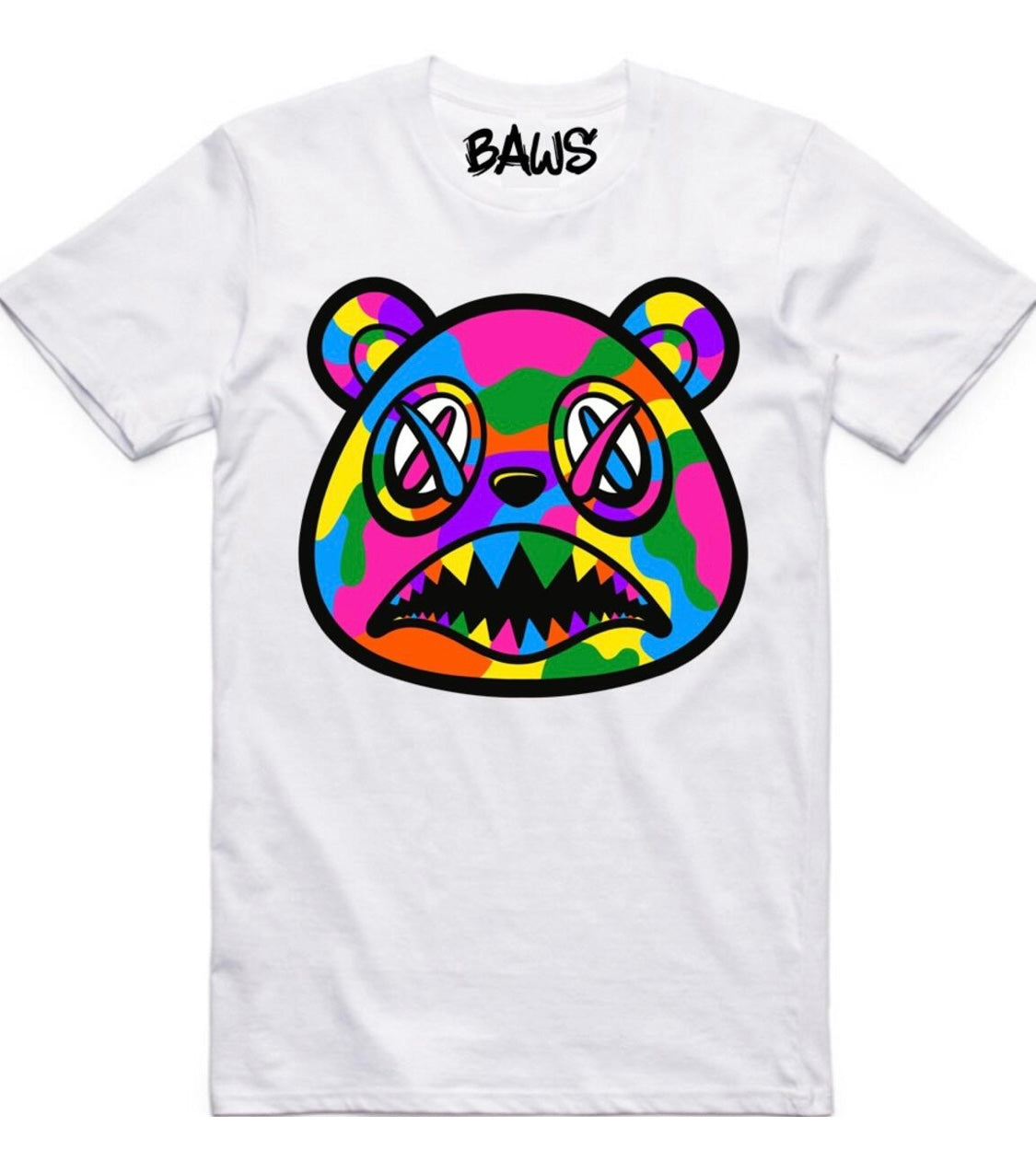 Baws - Tye Dye White Tee