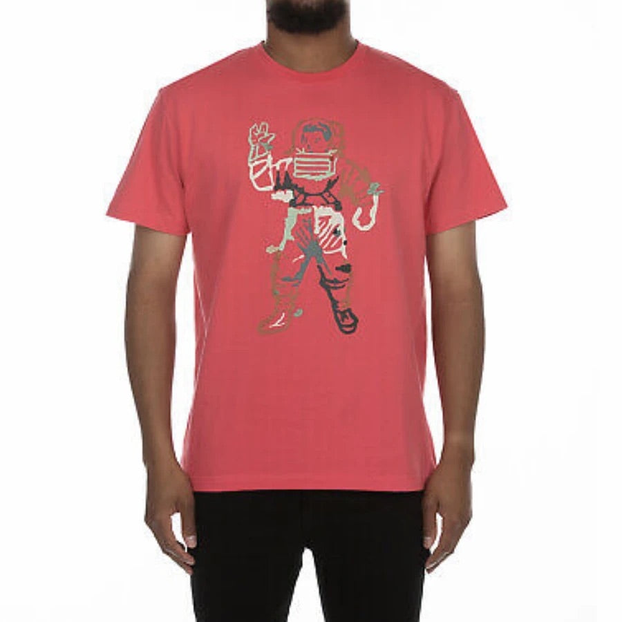 BBC - BB ASTRO CAMO SHORT SLEEVE KNIT 811-5307 Rogue Red / Pink Tee