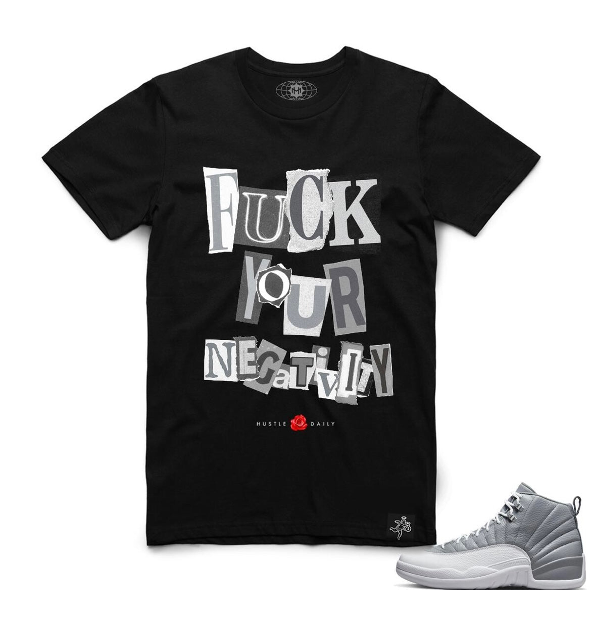 Hasta - Fuck Your Negativity Black Tee