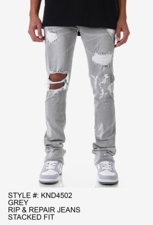 KDNK - KND4502 Grey Jean