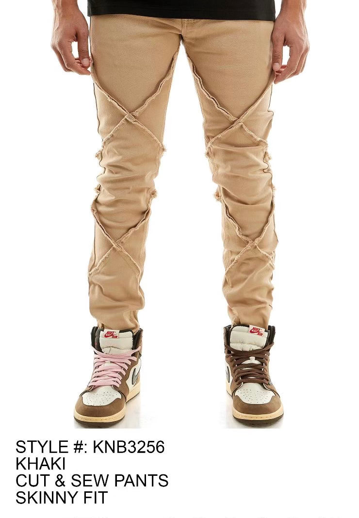 KDNK - KNB3256 Khaki Jean