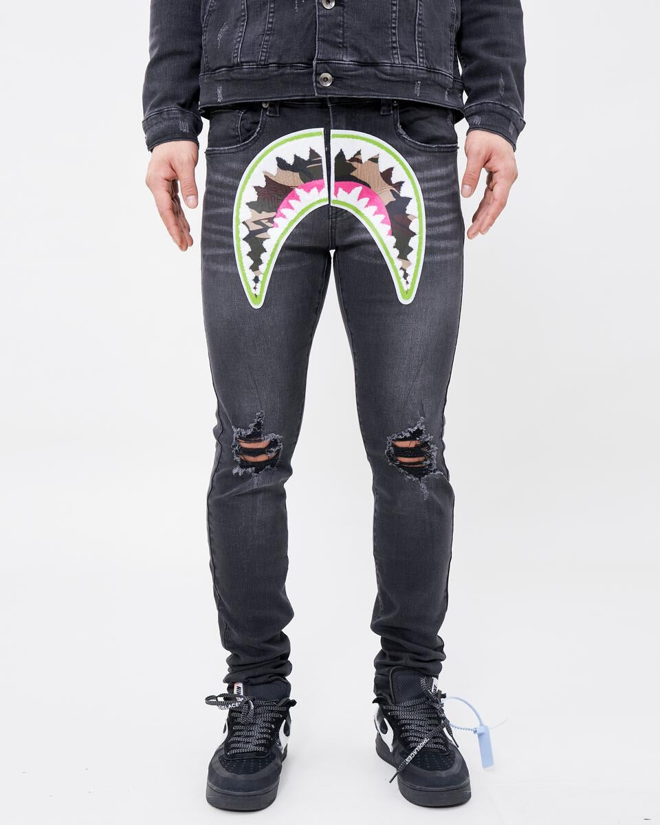 Eternity - Light Black Wash SHARKMOUTH Jean