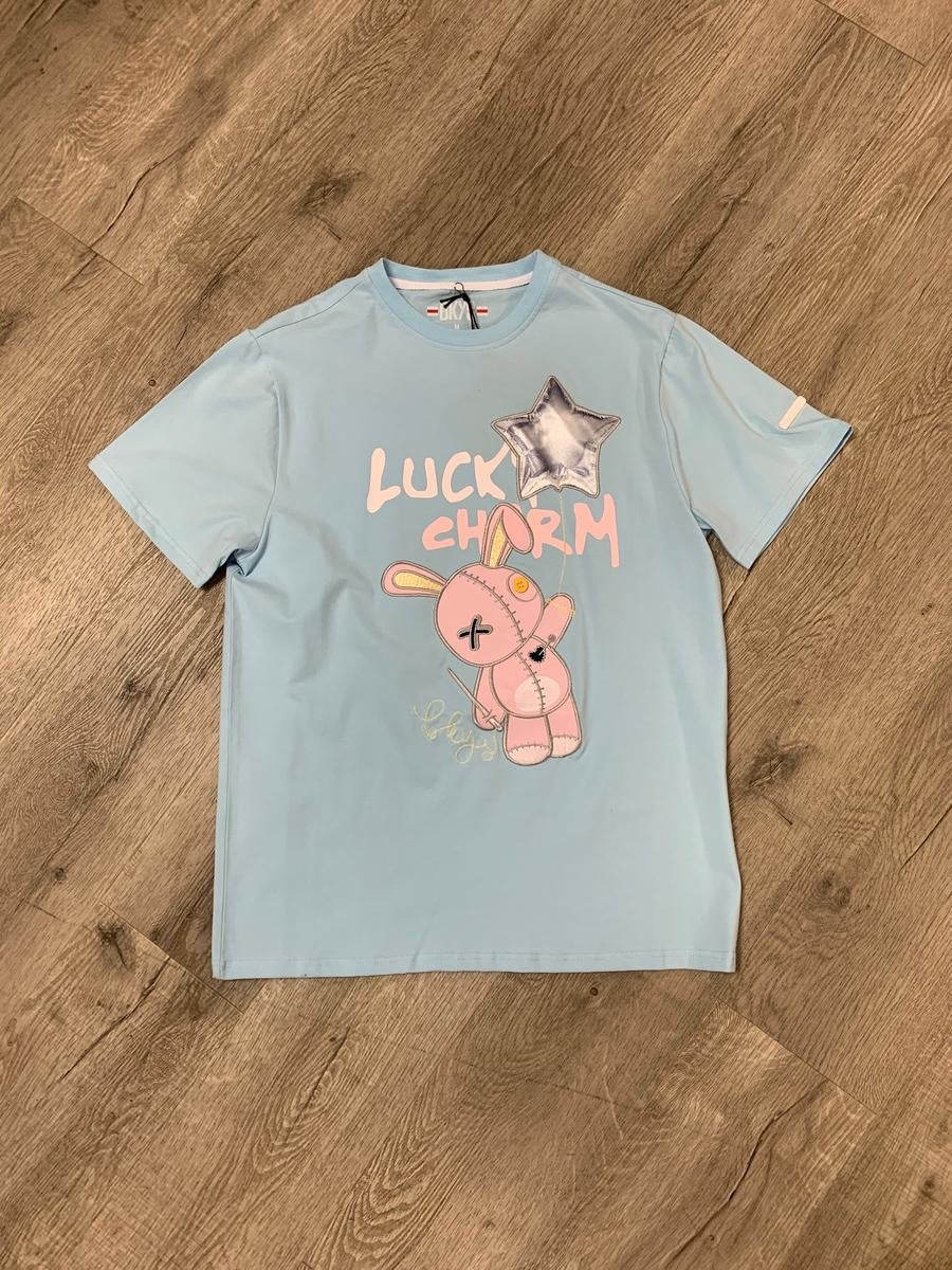 Black Keys - Lucky Charm Light Blue Tee