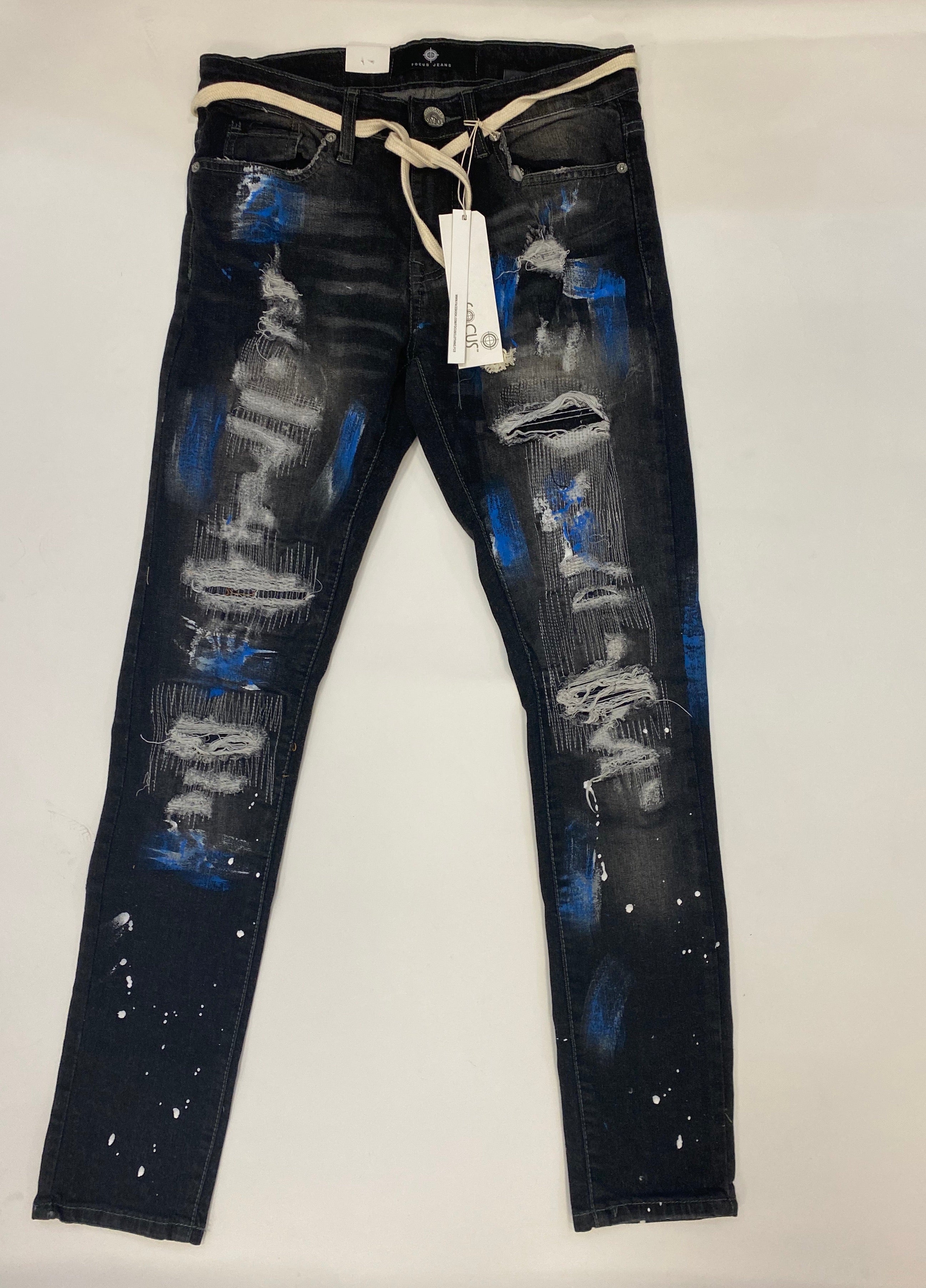 Focus - Airbrush Black Royal Jean