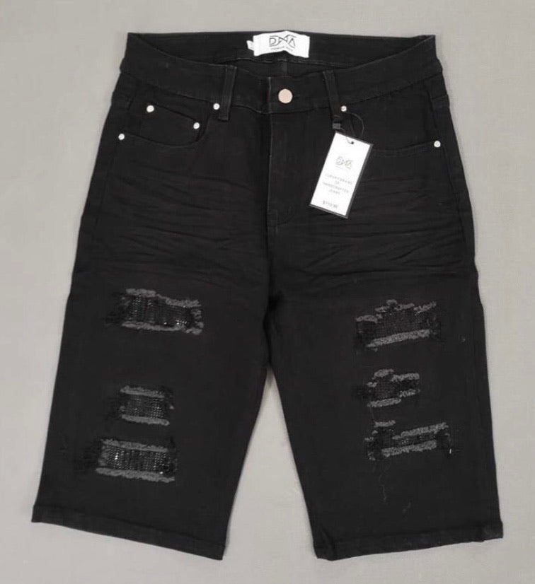 Dna Shorts - Black / Black Diamonds