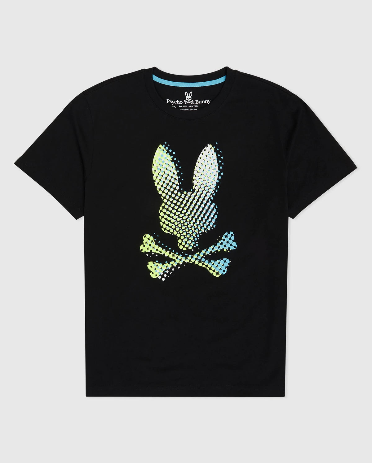 Psycho Bunny - Mens Hindes graphic Black Tee