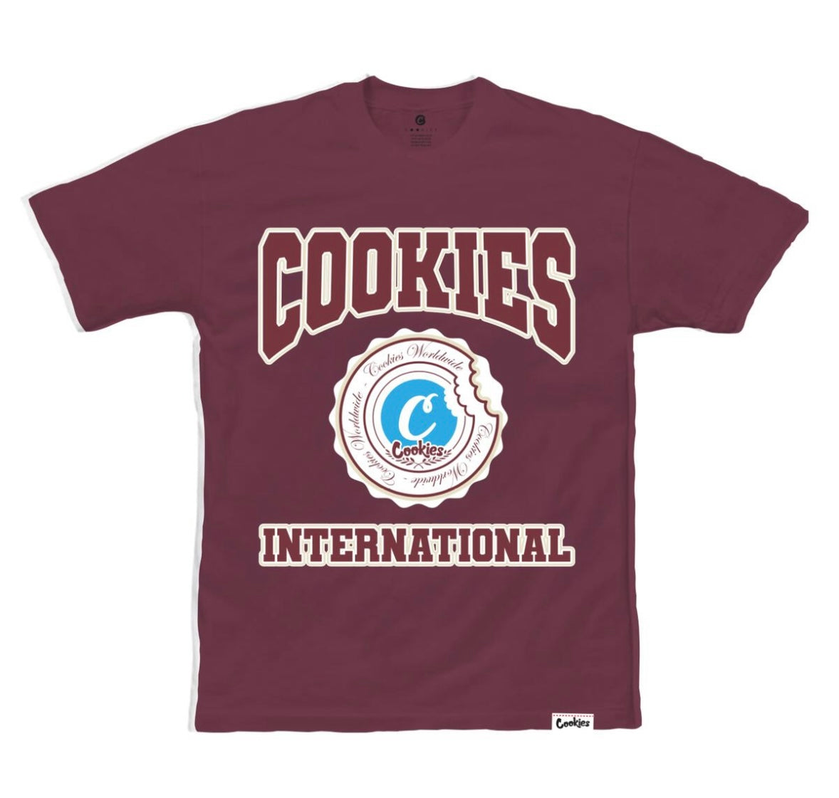 Cookies - International Maroon Tee