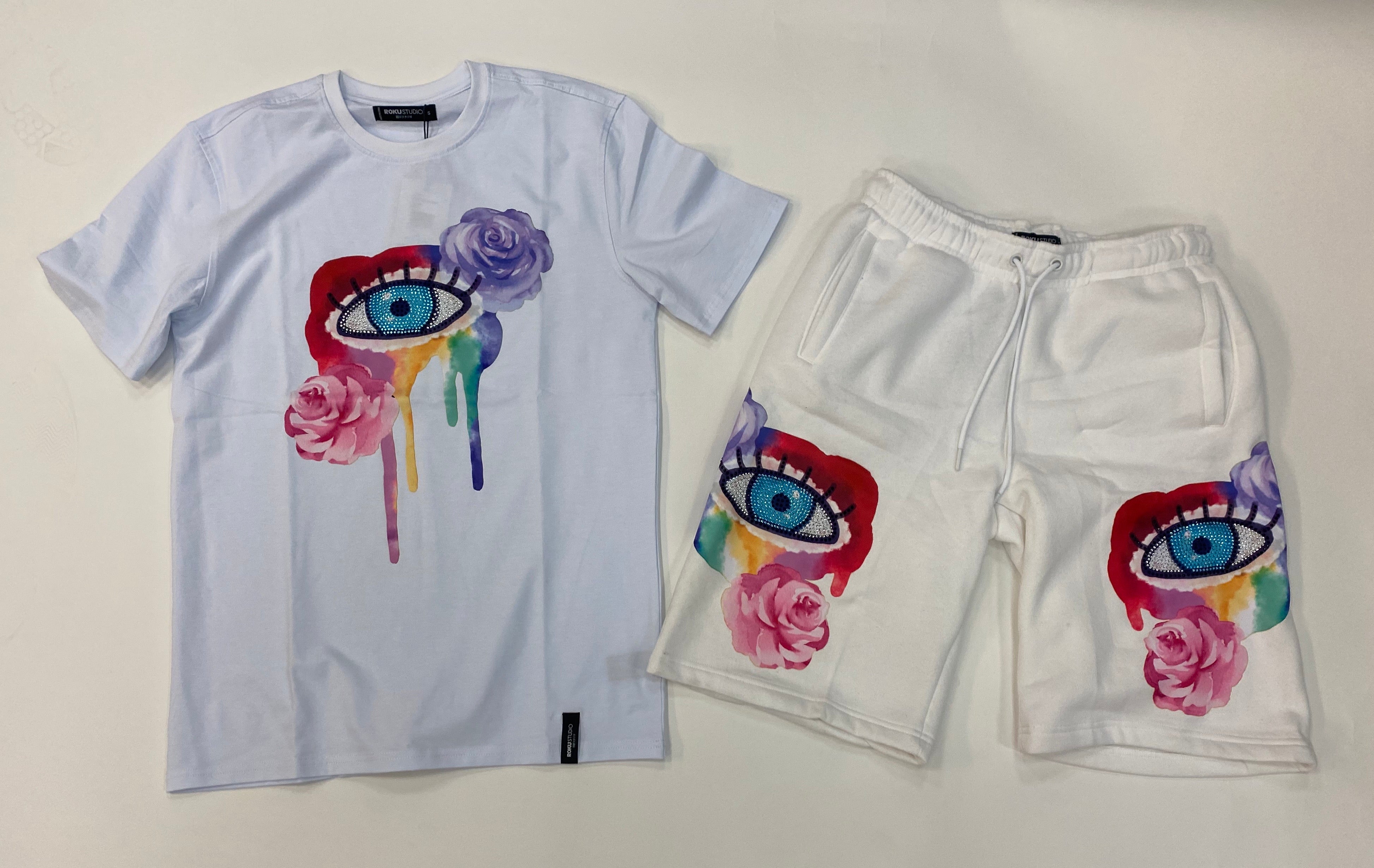 Rok U - Tear Drop White Set