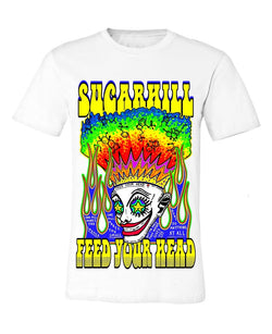 Sugar Hill - FEED YOUR HEAD T-SHIRT (WHITE)