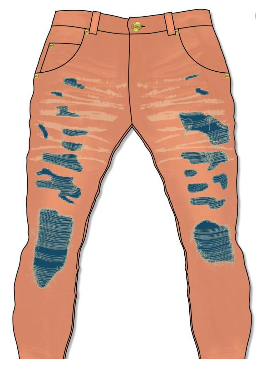 Blac Leaf - Classic Leaf Jean BLFLC-101