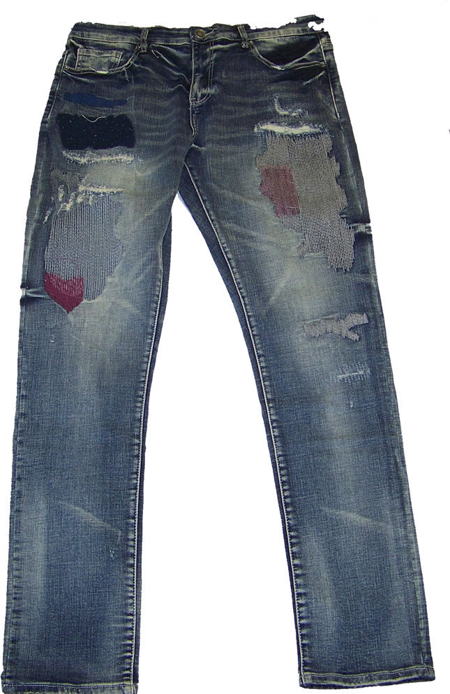 Embellish - Biker Denim Blur Jean