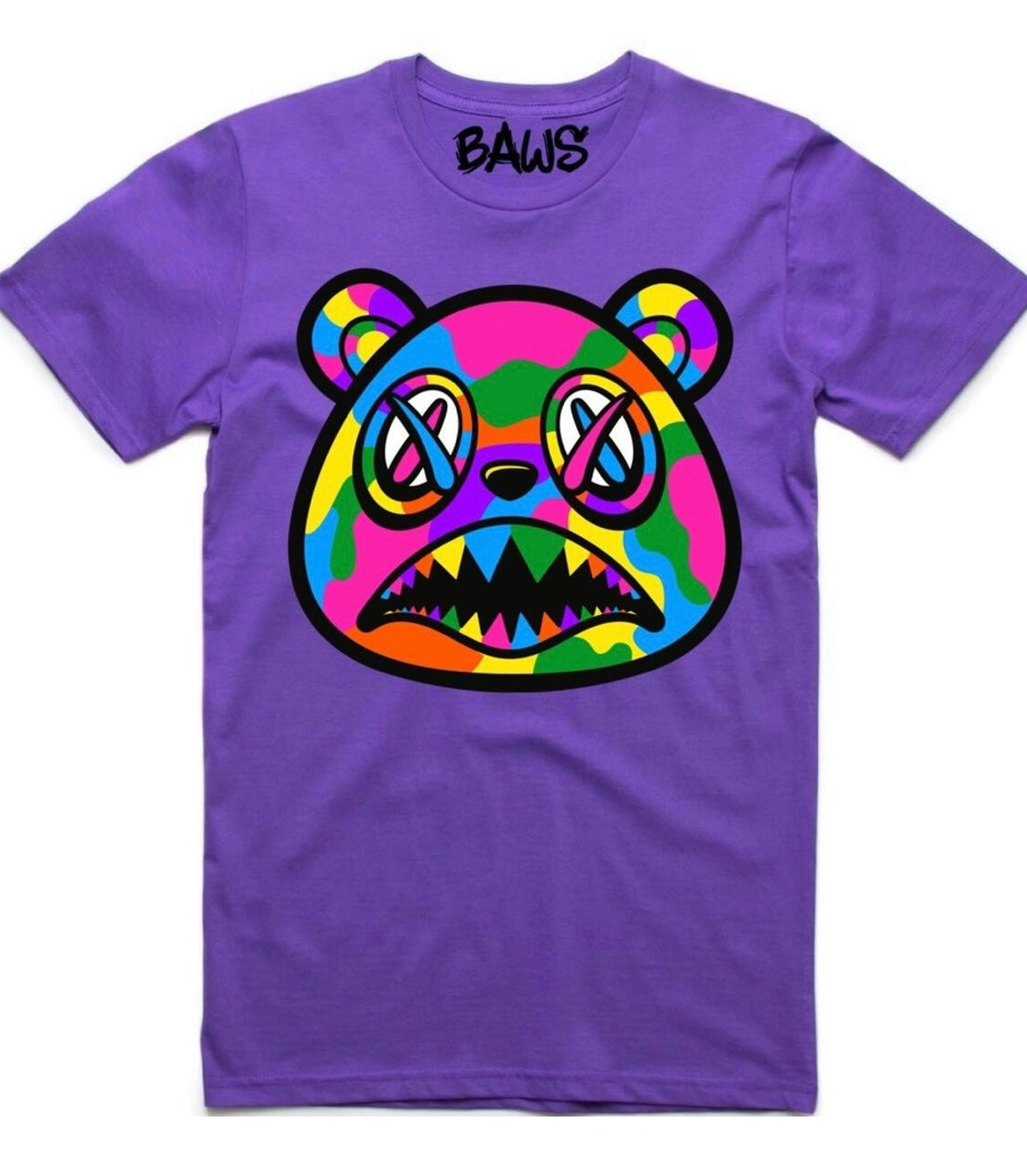 Baws - Tye Dye Purple Tee
