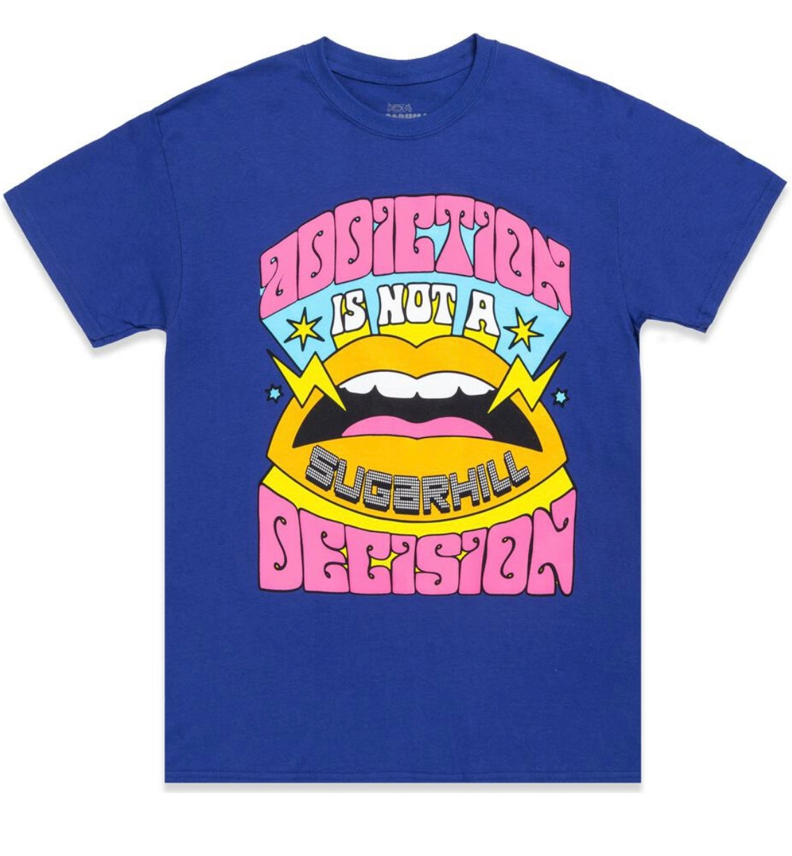 Sugar hill - ADDICTION cobalt / blue tee