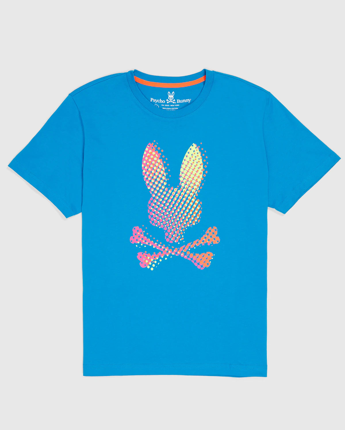 Psycho Bunny - MENS HINDES GRAPHIC Blue tee