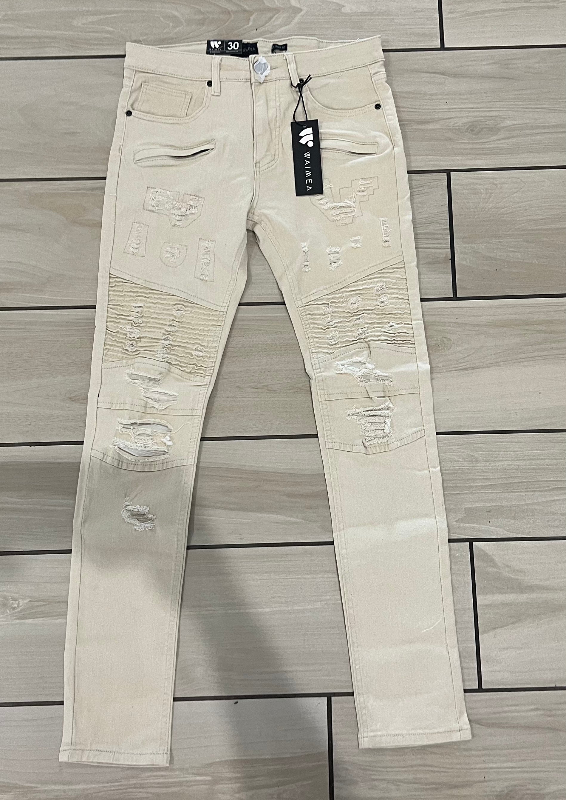 Waimen - Jean M4874TF Light Bone Jean