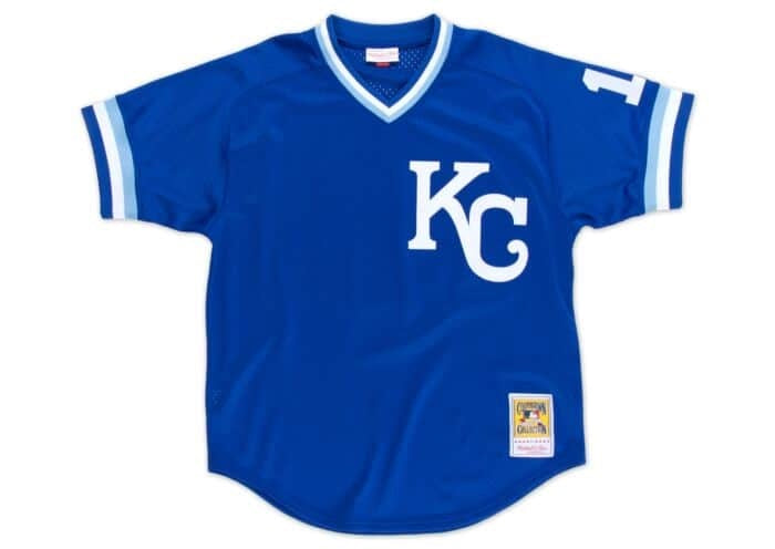 Mitchell & Ness - Kansas City Royal Blue Jersey