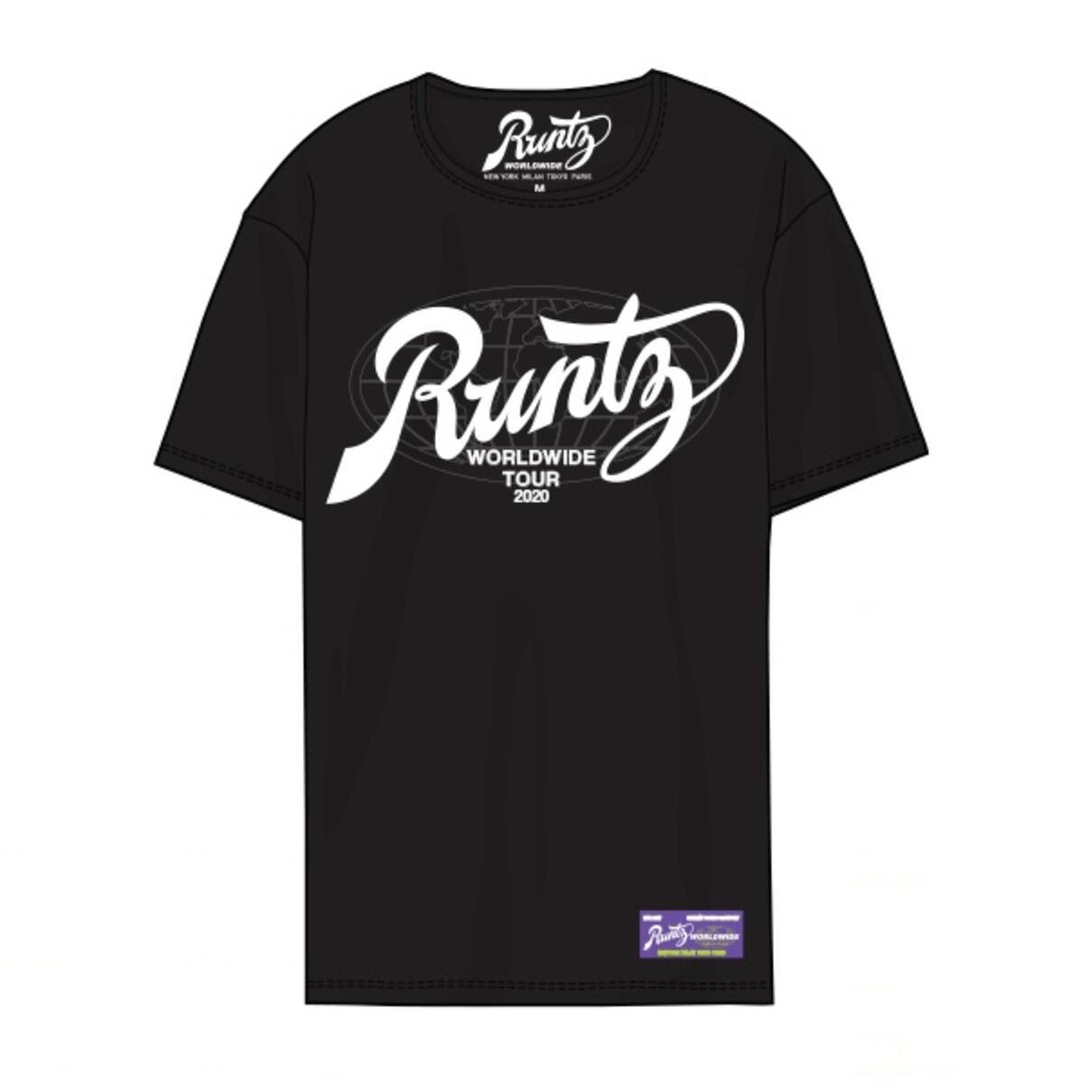 Runtz - WORLDWIDE TOUR TEE Black Tee