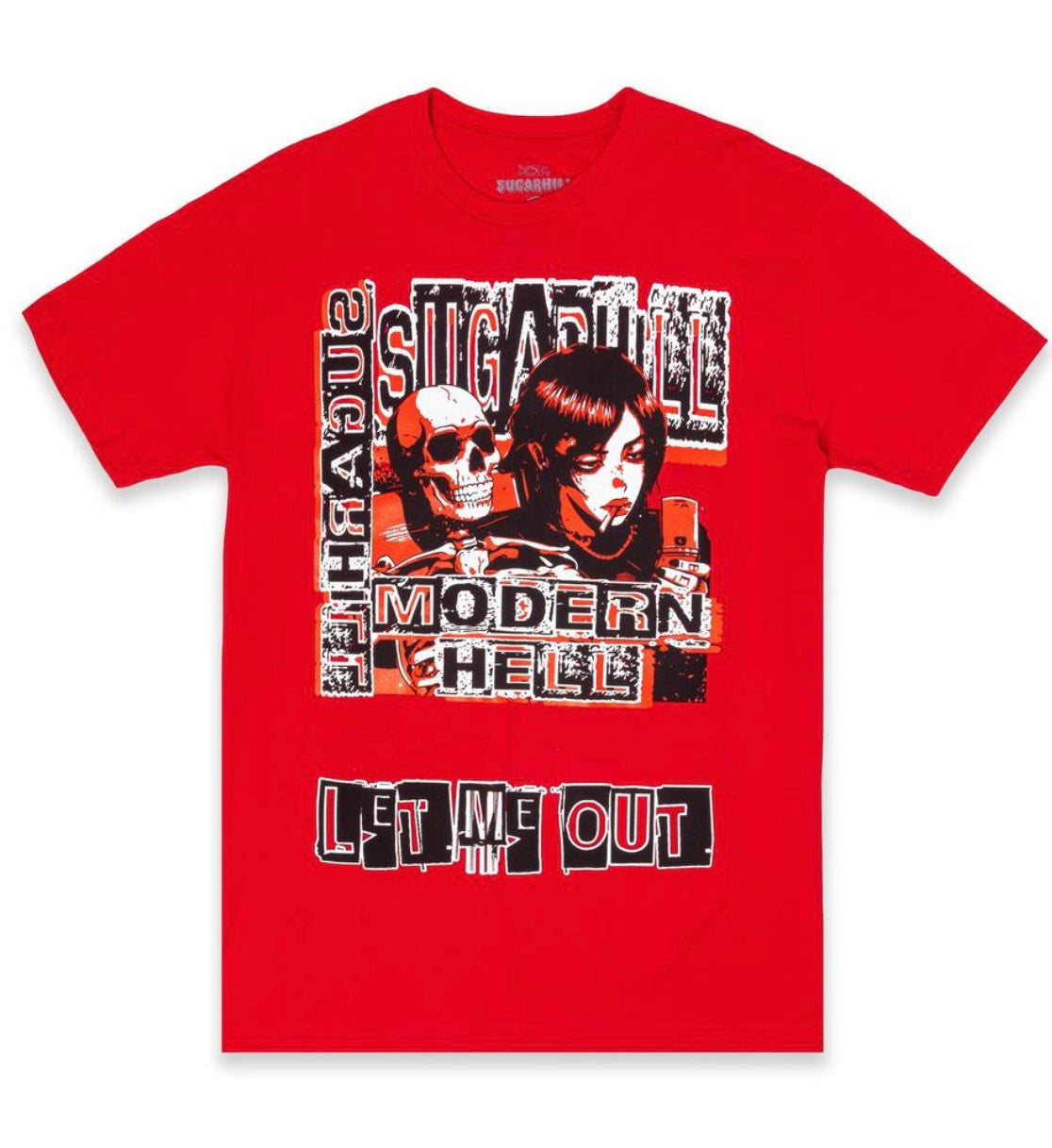 Sugar hill - MODERN HELL Red tee