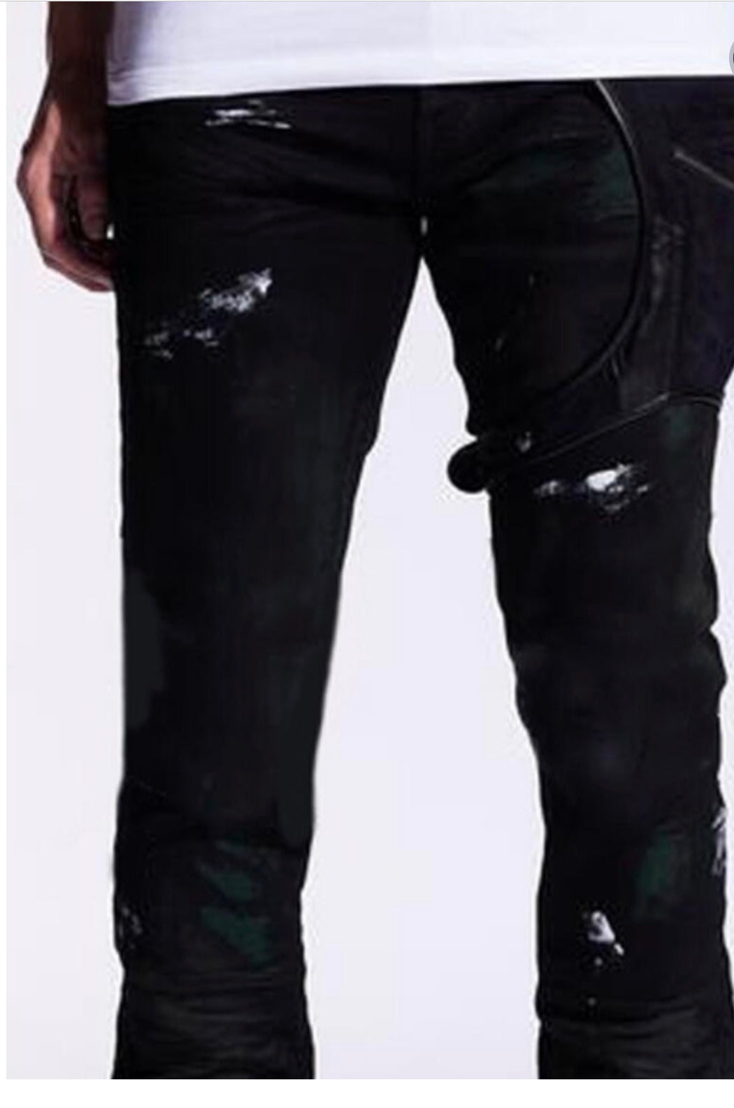Embellish - TACTICAL DENIM - BLACK (EMBF121-118) Black Jeans