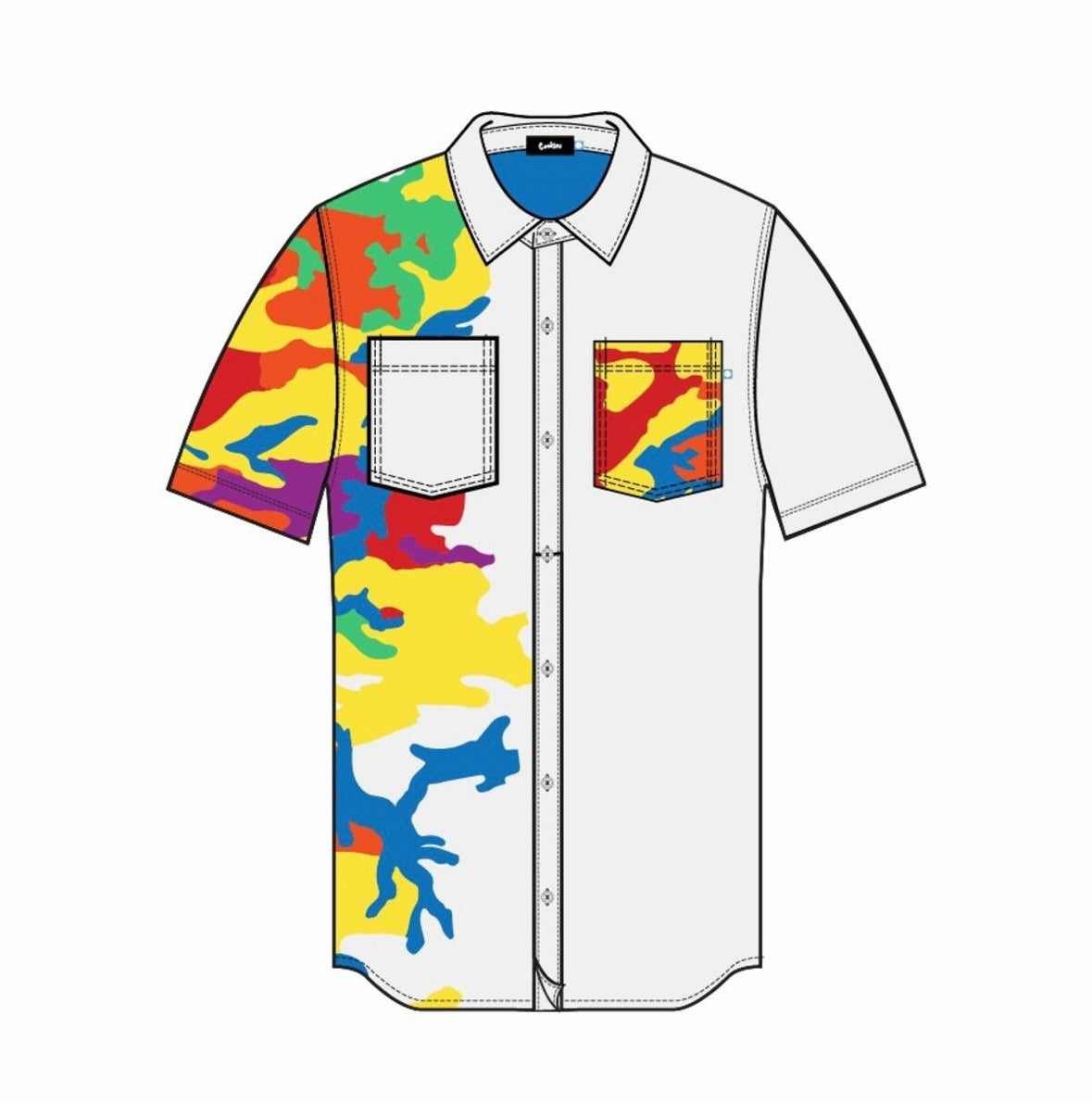 Cookies - Button Up White Shirt