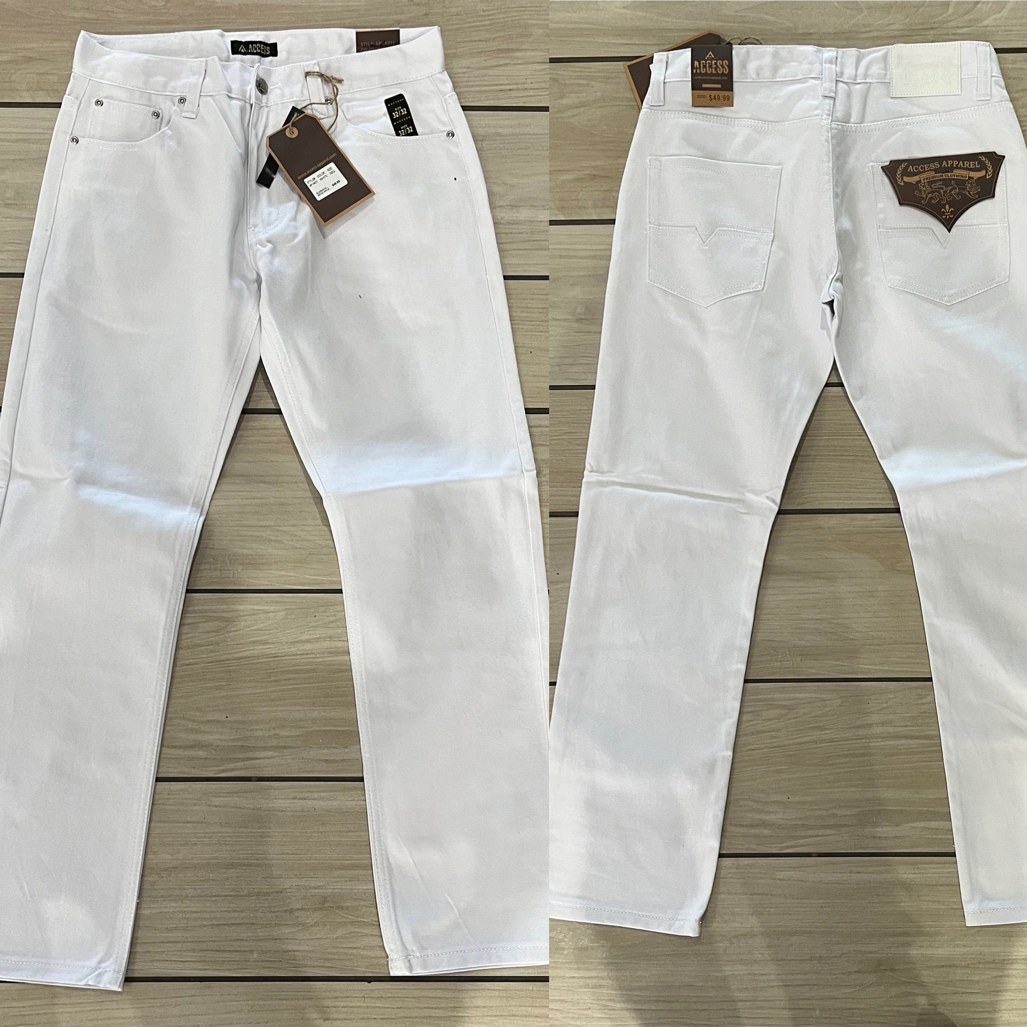 Blind Trust - AP14011 White Jean
