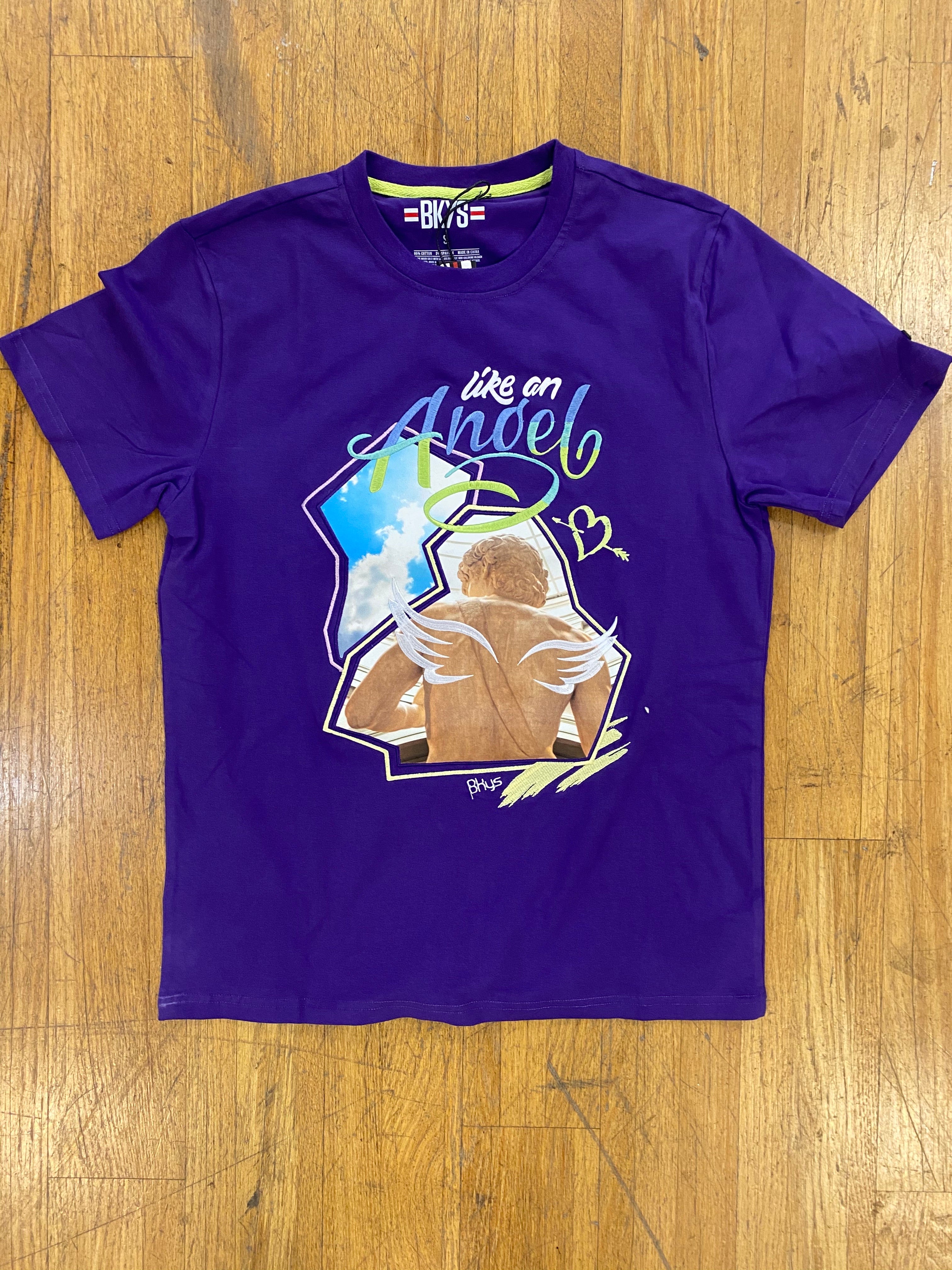 Black Keys - Angel T Shirt PURPLE