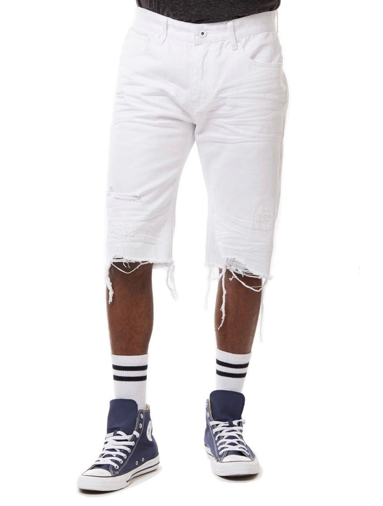 SmokeRise - Shorts WHITE