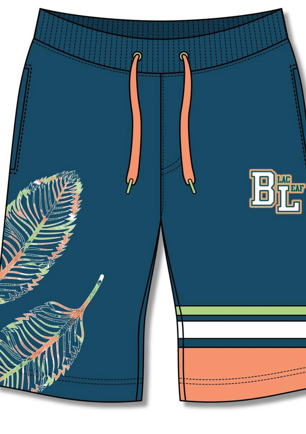 Blac Leaf - SUPERIOR CLASSIC KNIT Navy SHORTS