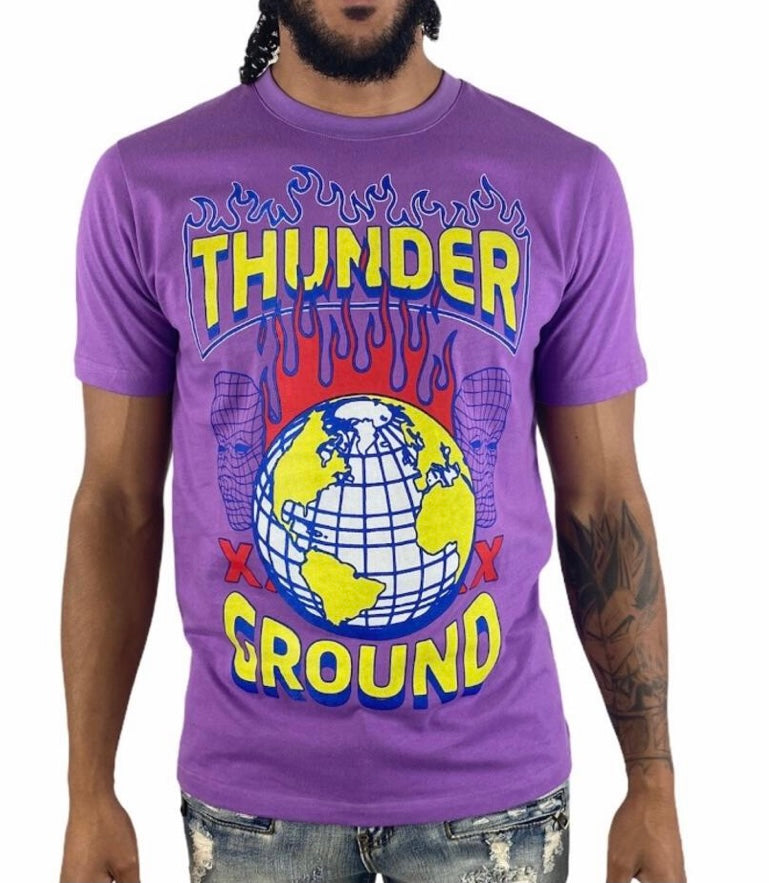 Preme - T Shirt PR-KT-265 Purple Tee
