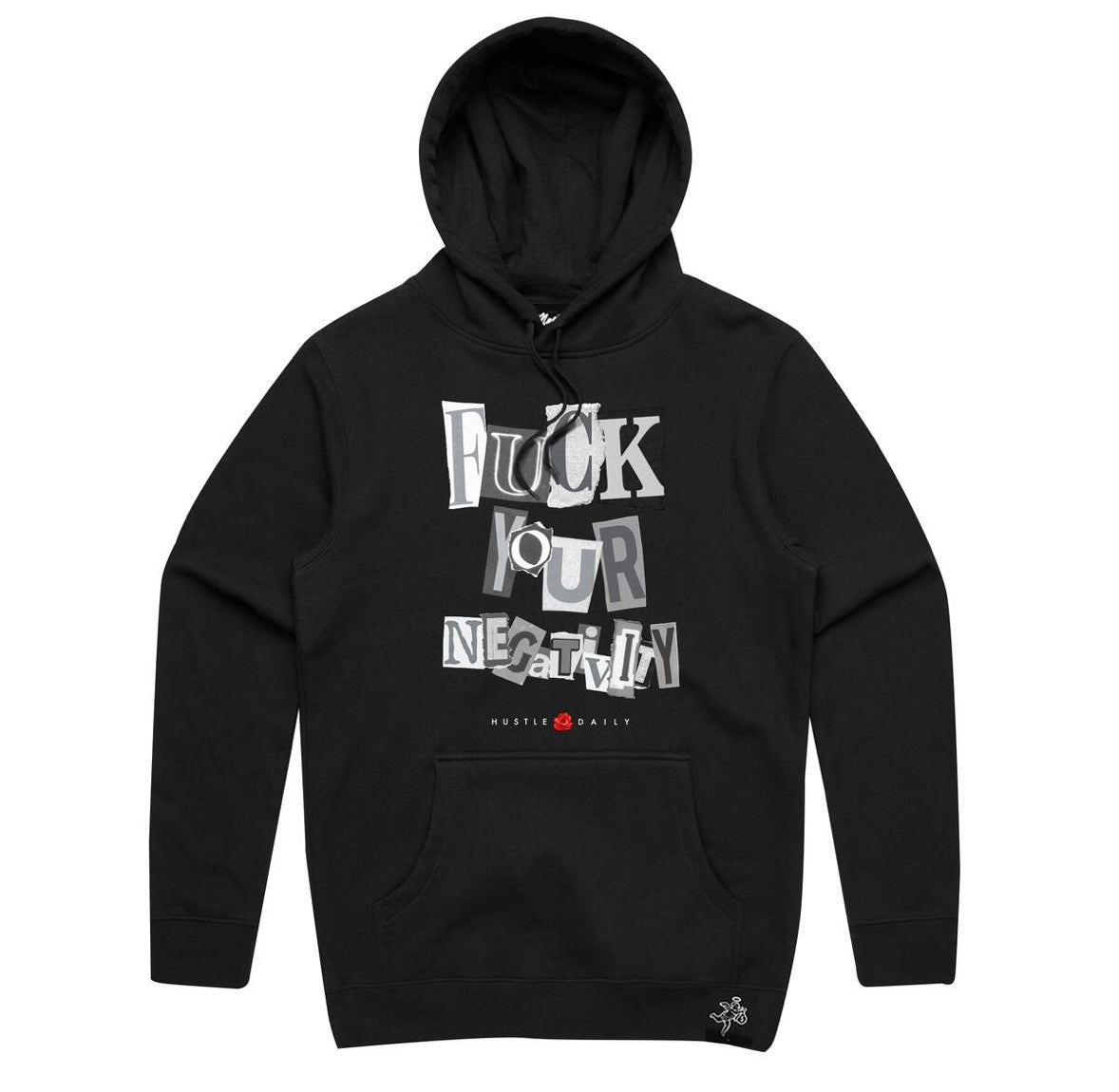 Hasta - Fuck Your Negativity Black Hoodie