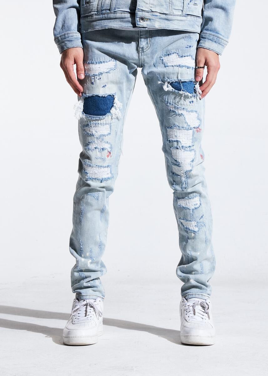 Crysp - ATLANTIC (LIGHT BLUE PATCHWORK) (CRYSPSP121-105)