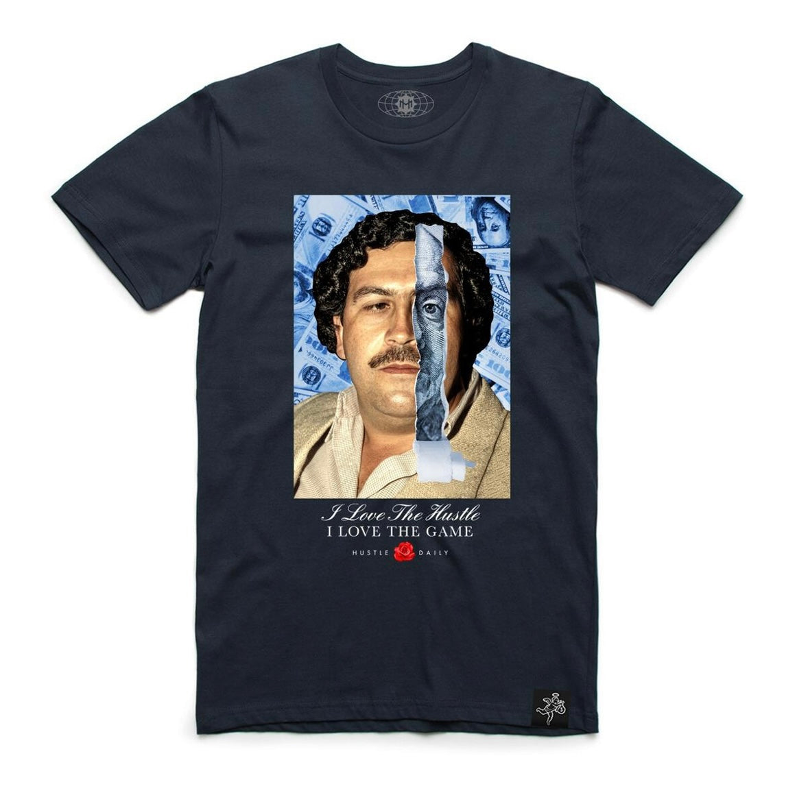 Hasta - Pablo Money Eye Navy Tee