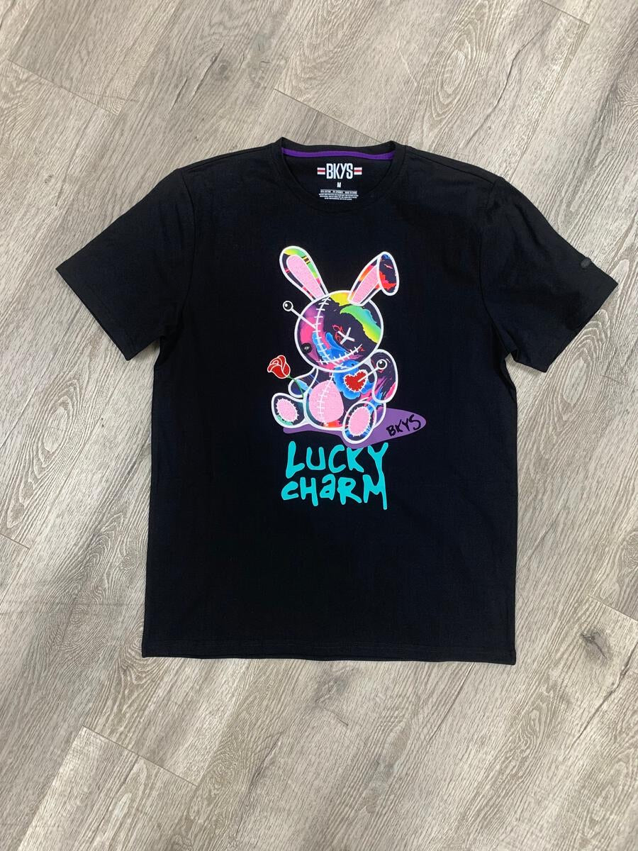 Black Keys - Black Keys - Lucky Charm Black / Pink Lava Tee