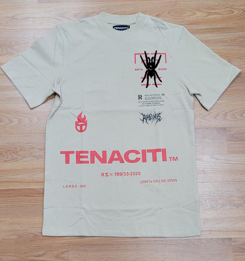 Tenaciti - Khaki Spider Tee