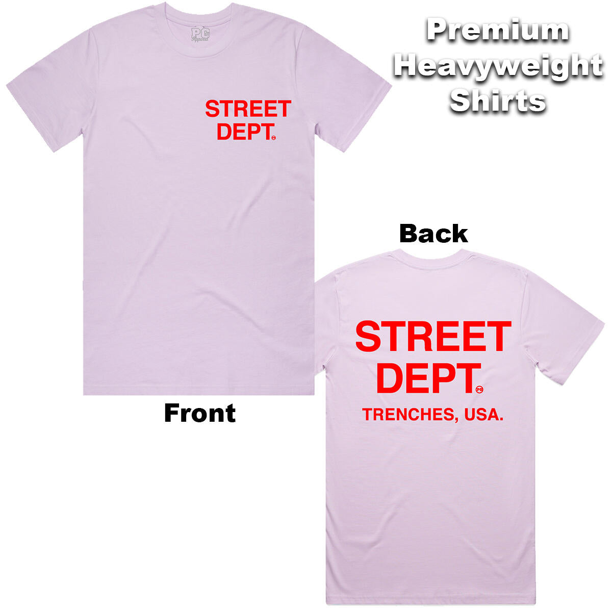 Street Dept - Lavender Red Tee