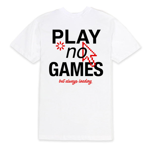 Jordan 12 Taxi Flip Shirt Outrank Play No Games White Tee