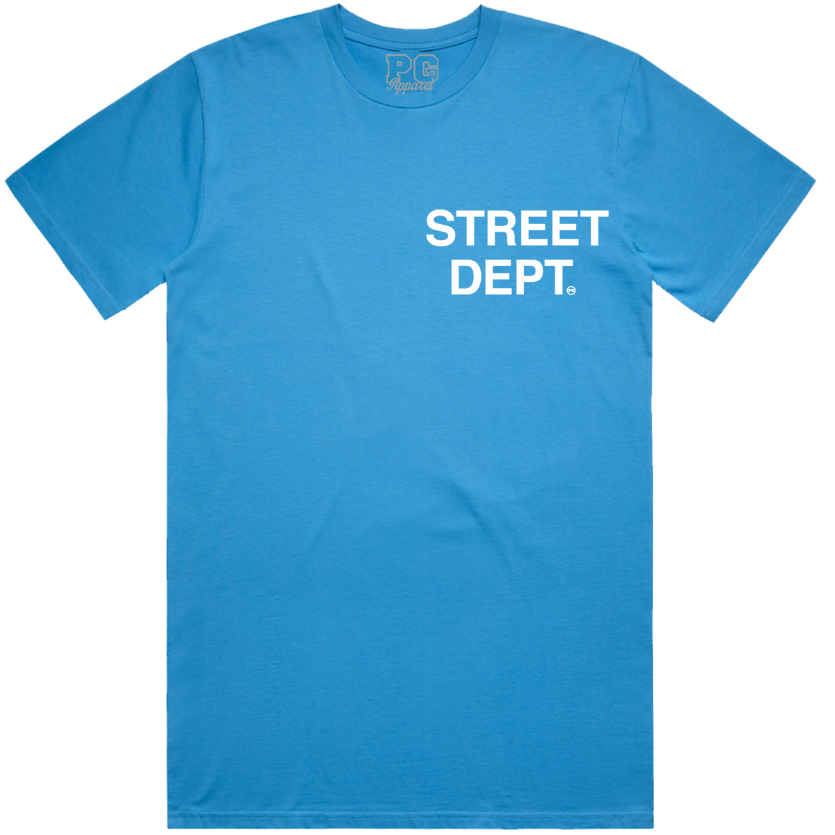Street Dept - Sky Blue White Tee