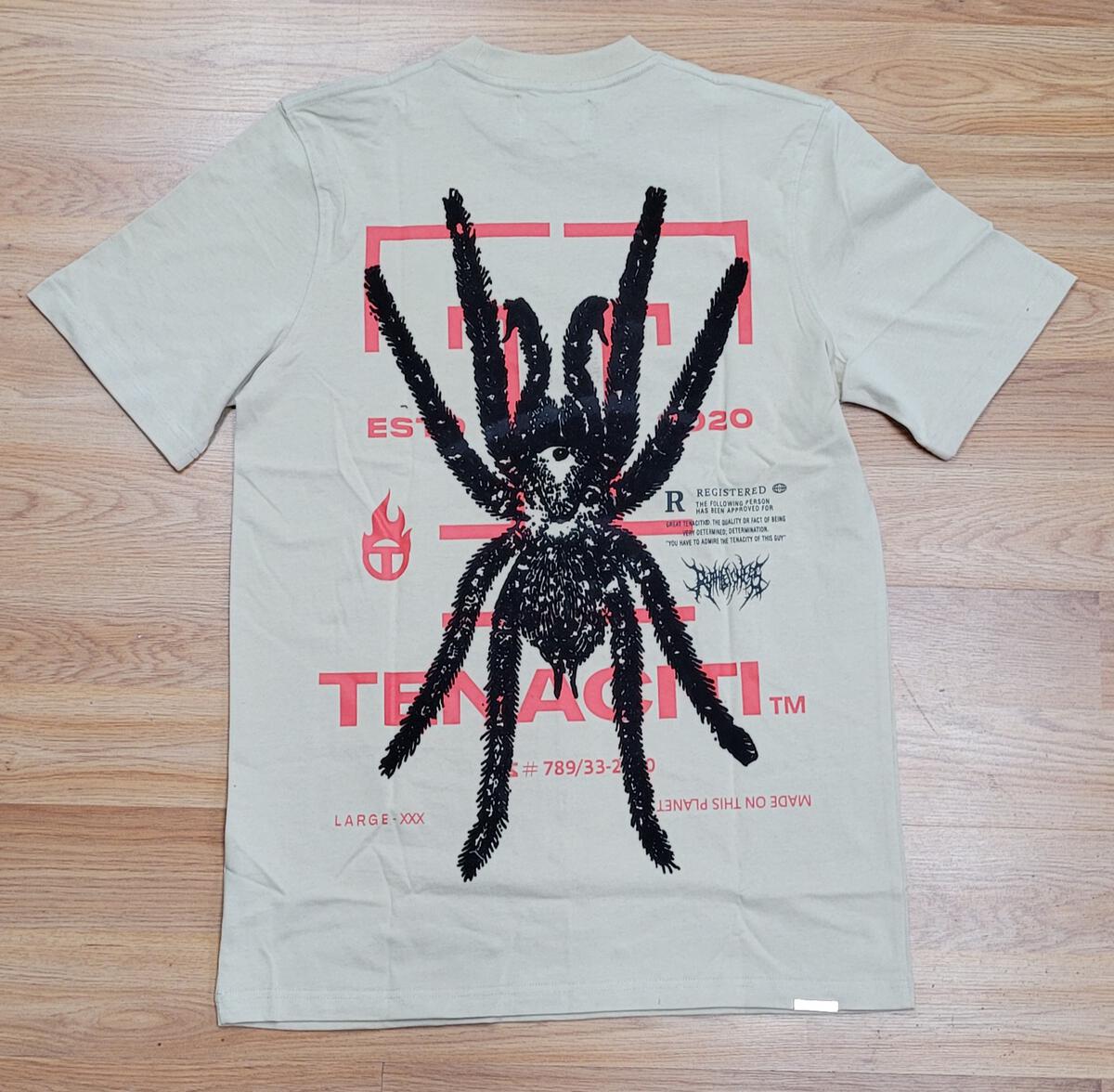 Tenaciti - Khaki Spider Tee