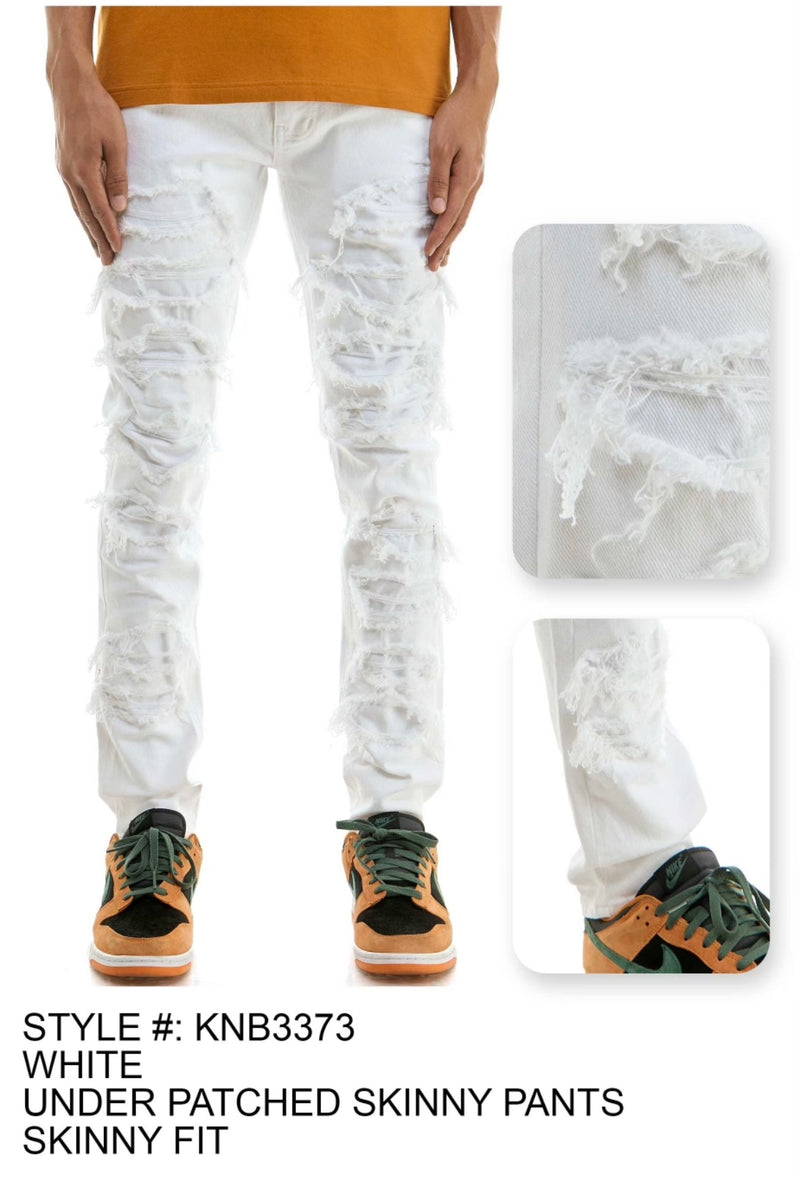 KDNK - KNB3373 White Jean