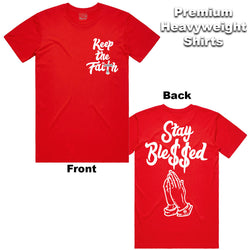 POG - Keep The Faith Red Tee