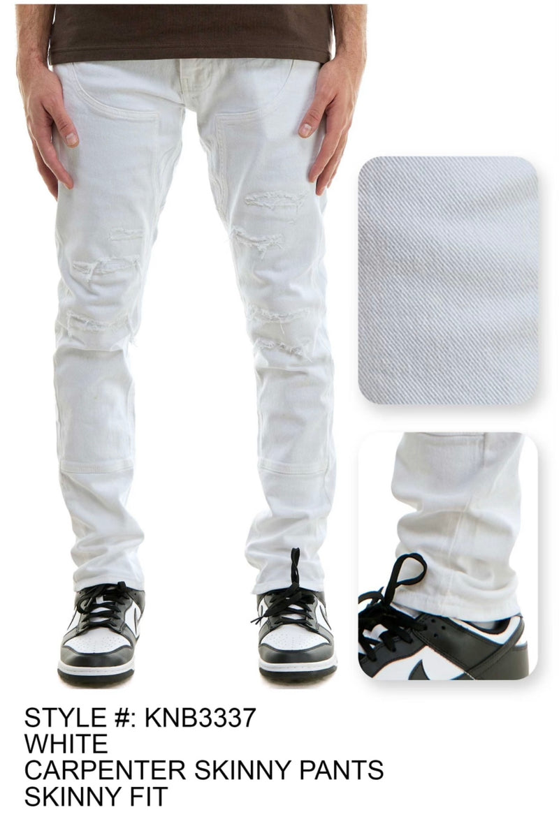 KDNK - KNB3337 White Jean