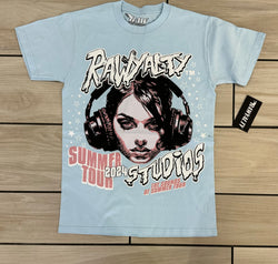 Rawalty - Summer Tour Sky Blue Tee