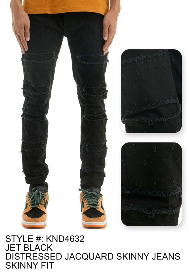 KDNK - KND4632 Jet Black Jean