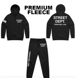 Street Dept - Black Jogger Set