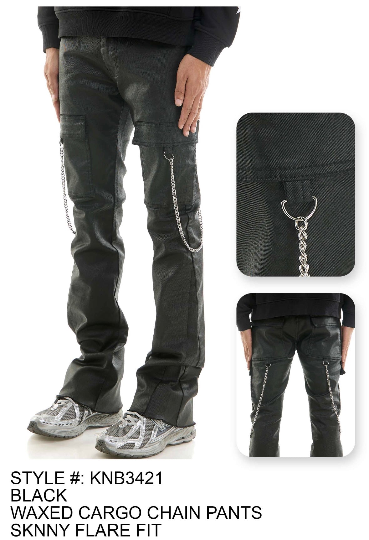 KDNK - KNB3421 Black Jean